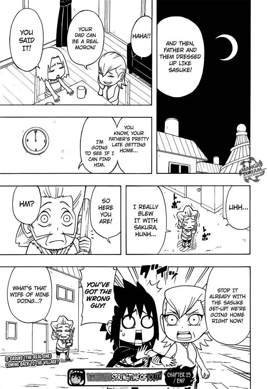 Rock Lee's Springtime of Youth Chapter 25 31